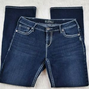 Silver Natsuki Dark Wash Boot cut Jeans